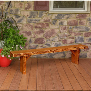A & L Furniture Wildwood Bench Garden Benches 6ft / Cedar