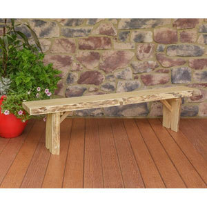 A & L Furniture Wildwood Bench Garden Benches 6ft / Unfinished