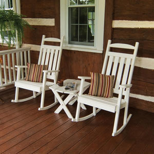 Yellow Pine Classic Porch Rocker - The Charming Bench Company