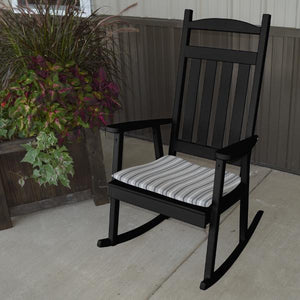 Yellow Pine Classic Porch Rocker - The Charming Bench Company