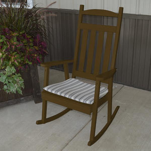 Yellow Pine Classic Porch Rocker - The Charming Bench Company