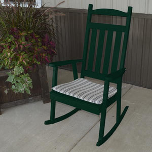 Yellow Pine Classic Porch Rocker - The Charming Bench Company