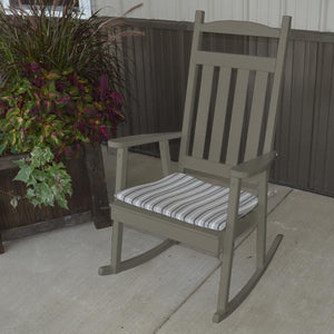 Yellow Pine Classic Porch Rocker - The Charming Bench Company