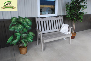 Yellow Pine Royal English Garden Bench - The Charming Bench Company