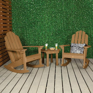 Adirondack 2 Classic Westport Rocking Chairs with 1 Classic Westport Side Table Conversation Set