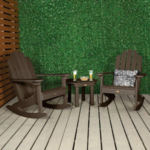 Adirondack 2 Classic Westport Rocking Chairs with 1 Classic Westport Side Table Conversation Set