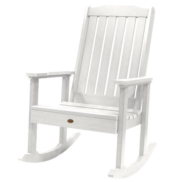 Adirondack 2 Lehigh Rocking Chairs with Side Table Conversation Set