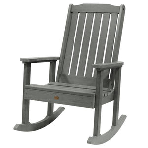 Adirondack 2 Lehigh Rocking Chairs with Side Table Conversation Set