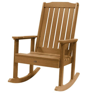 Adirondack 2 Lehigh Rocking Chairs with Side Table Conversation Set