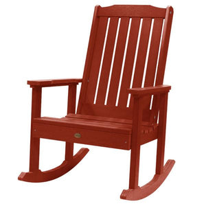 Adirondack 2 Lehigh Rocking Chairs with Side Table Conversation Set