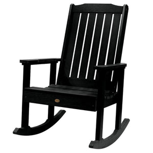 Adirondack 2 Lehigh Rocking Chairs with Side Table Conversation Set