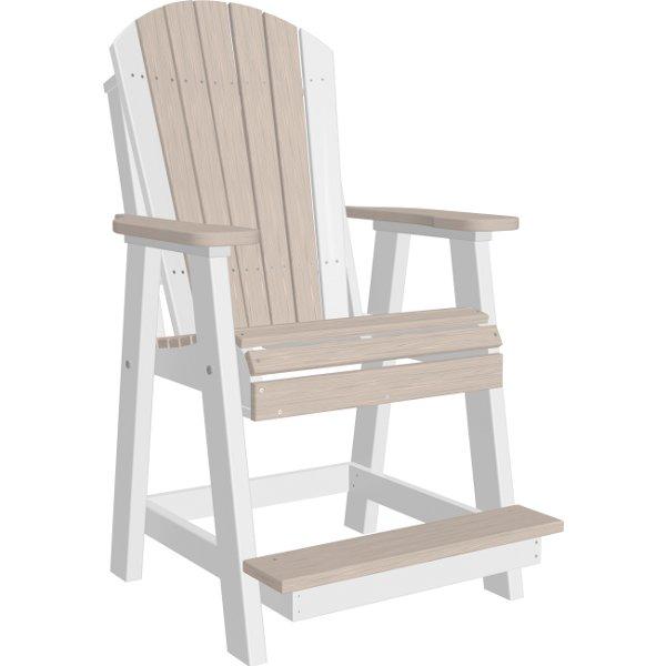 Adirondack Balcony Chair Adirondack Chair Birch &amp; White