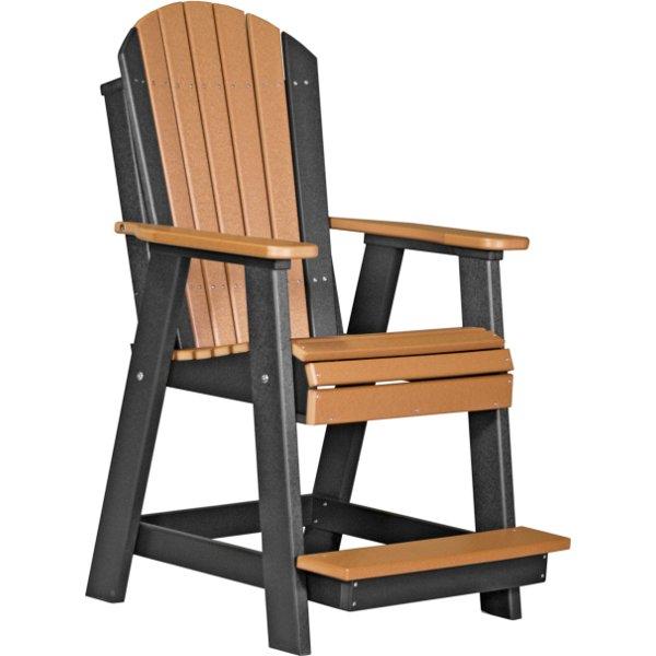 Adirondack Balcony Chair Adirondack Chair Cedar &amp; Black