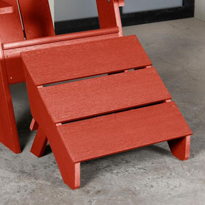 Adirondack Barcelona Modern Folding Ottoman Ottoman