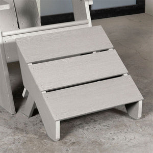 Adirondack Barcelona Modern Folding Ottoman Ottoman