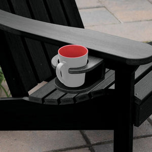 Adirondack Classic Westport Chair with Cup Holder & Folding Ottoman - The Charming Bench Company