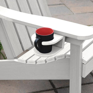 Adirondack Classic Westport Chair with Cup Holder & Folding Ottoman - The Charming Bench Company