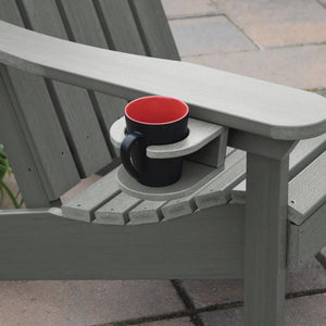 Adirondack Classic Westport Chair with Cup Holder & Folding Ottoman - The Charming Bench Company