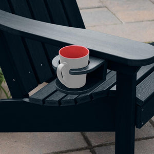 Adirondack Classic Westport Chair with Cup Holder & Folding Ottoman - The Charming Bench Company