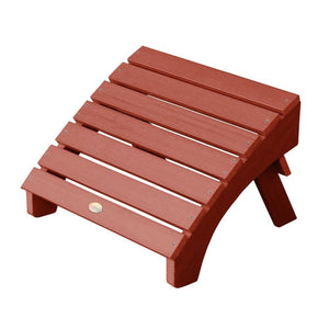 Adirondack Classic Westport Chair with Cup Holder & Folding Ottoman - The Charming Bench Company