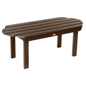 Adirondack Classic Westport Conversation Table Outdoor Tables Weathered Acorn