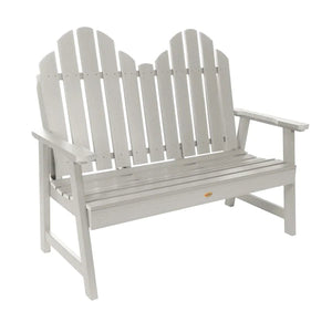 Adirondack Classic Westport Garden Bench 4ft Garden Bench Harbor Gray