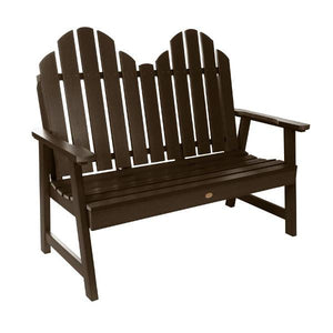 Adirondack Classic Westport Garden Bench 4ft Garden Bench Weathered Acorn