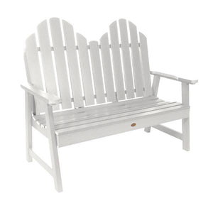 Adirondack Classic Westport Garden Bench 4ft Garden Bench White