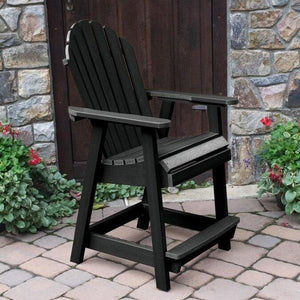 Adirondack Hamilton 3pc Round Counter Height Outdoor Dining Set Dining Set
