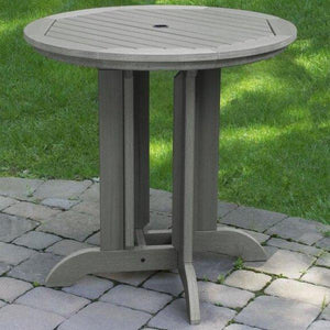Adirondack Hamilton 3pc Round Counter Height Outdoor Dining Set Dining Set
