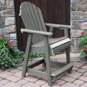 Adirondack Hamilton 3pc Round Counter Height Outdoor Dining Set Dining Set