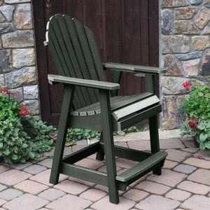 Adirondack Hamilton 3pc Round Counter Height Outdoor Dining Set Dining Set