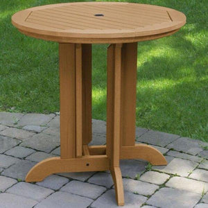 Adirondack Hamilton 3pc Round Counter Height Outdoor Dining Set Dining Set