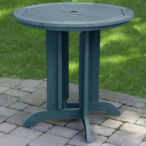 Adirondack Hamilton 3pc Round Counter Height Outdoor Dining Set Dining Set
