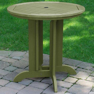 Adirondack Hamilton 3pc Round Counter Height Outdoor Dining Set Dining Set