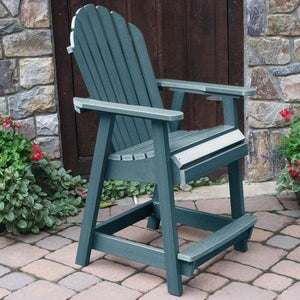 Adirondack Hamilton 5pc Square Counter Height Outdoor Dining Set Dining Set