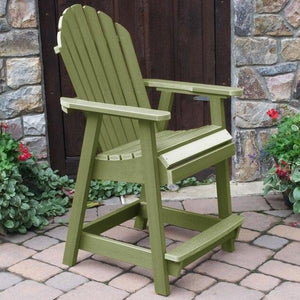 Adirondack Hamilton 5pc Square Counter Height Outdoor Dining Set Dining Set