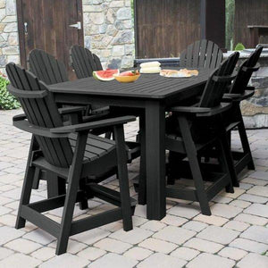 Adirondack Hamilton 7pc Rectangular Counter Height Outdoor Dining Set Dining Set