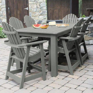 Adirondack Hamilton 7pc Rectangular Counter Height Outdoor Dining Set Dining Set
