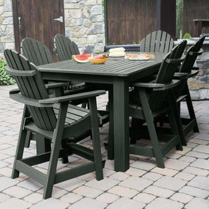 Adirondack Hamilton 7pc Rectangular Counter Height Outdoor Dining Set Dining Set