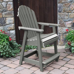 Adirondack Hamilton Outdoor Counter Heigh Deck Chair Dining Chair