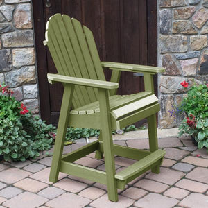 Adirondack Hamilton Outdoor Counter Heigh Deck Chair Dining Chair