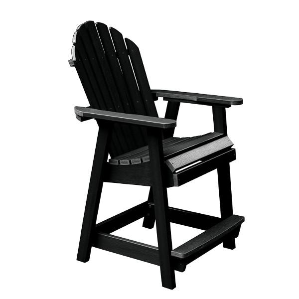 Black best sale deck chairs