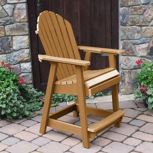 Adirondack Hamilton Outdoor Counter Heigh Deck Chair Dining Chair
