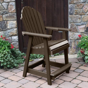 Adirondack Hamilton Outdoor Counter Heigh Deck Chair Dining Chair