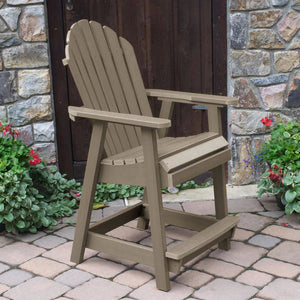 Adirondack Hamilton Outdoor Counter Heigh Deck Chair Dining Chair
