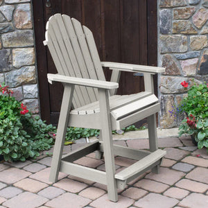 Adirondack Hamilton Outdoor Counter Heigh Deck Chair Dining Chair