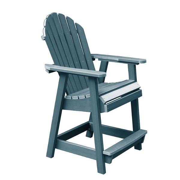 Adirondack Hamilton Outdoor Counter Heigh Deck Chair Dining Chair Nantucket Blue