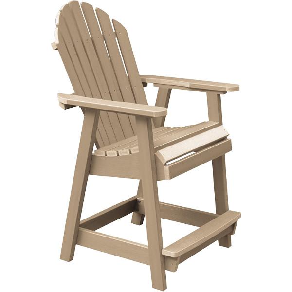 Adirondack Hamilton Outdoor Counter Heigh Deck Chair Dining Chair Tuscan Taupe