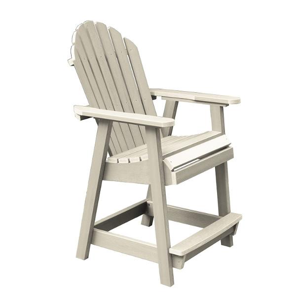Adirondack Hamilton Outdoor Counter Heigh Deck Chair Dining Chair Whitewash